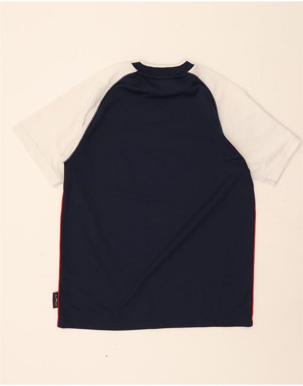 Umbro Grafik-T-Shirt für Jungen, 12–13 Jahre, XL, Marineblau, Farbblock