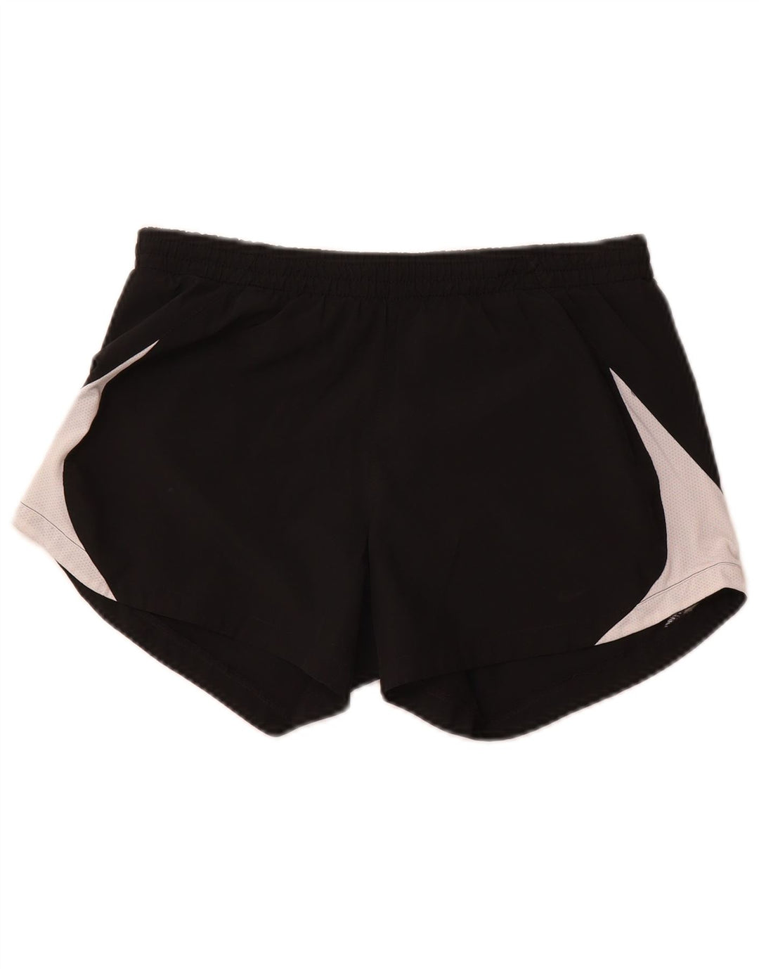 Nike Damen Sportshorts UK 10 Small Schwarz Colourblock