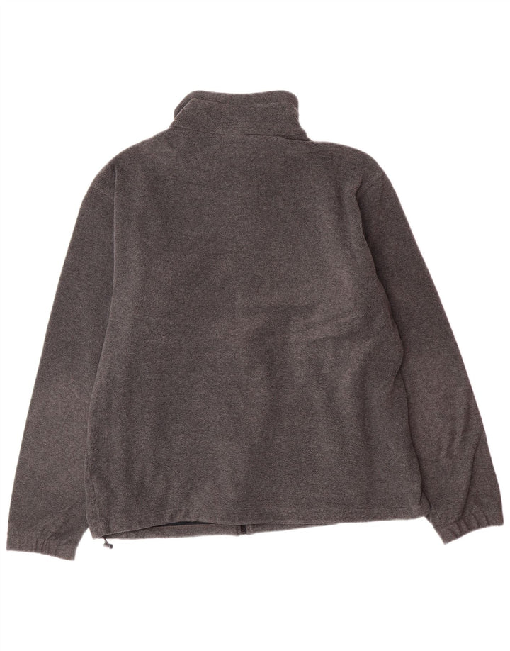 COLUMBIA Herren Fleecejacke UK 40 Large Grau Polyester