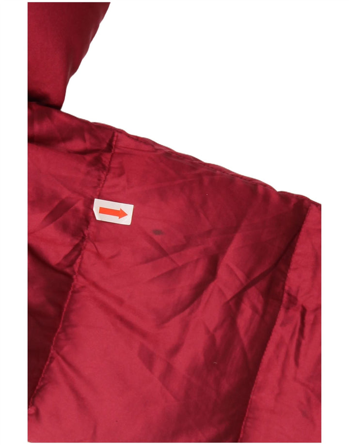 Colmar Damen Wattierte Jacke mit Kapuze IT 46 Large Rot Polyester