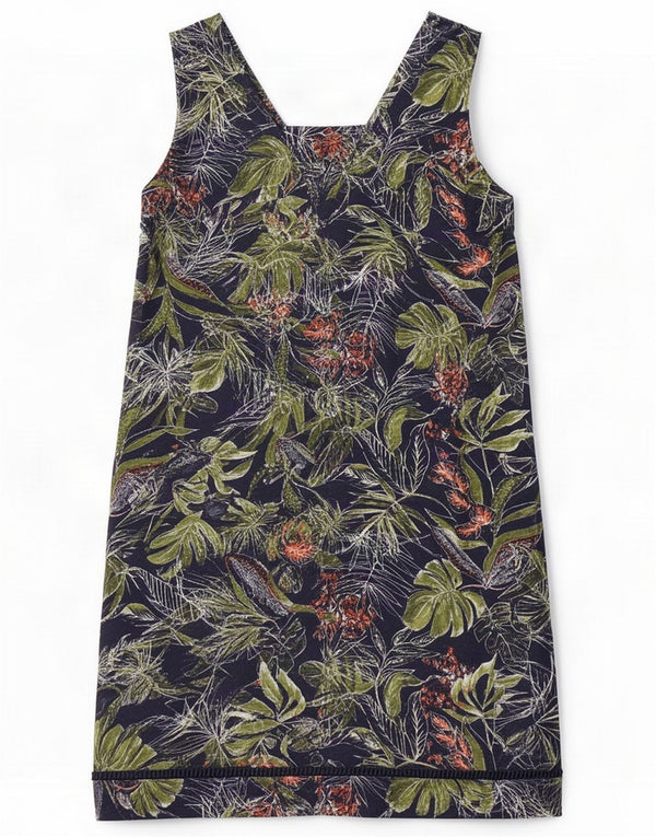Next Damen Petite Ärmelloses Etuikleid UK 14 Mittel Marineblau Blumen Produktbeschreibung Etikettengröße:  Marke: