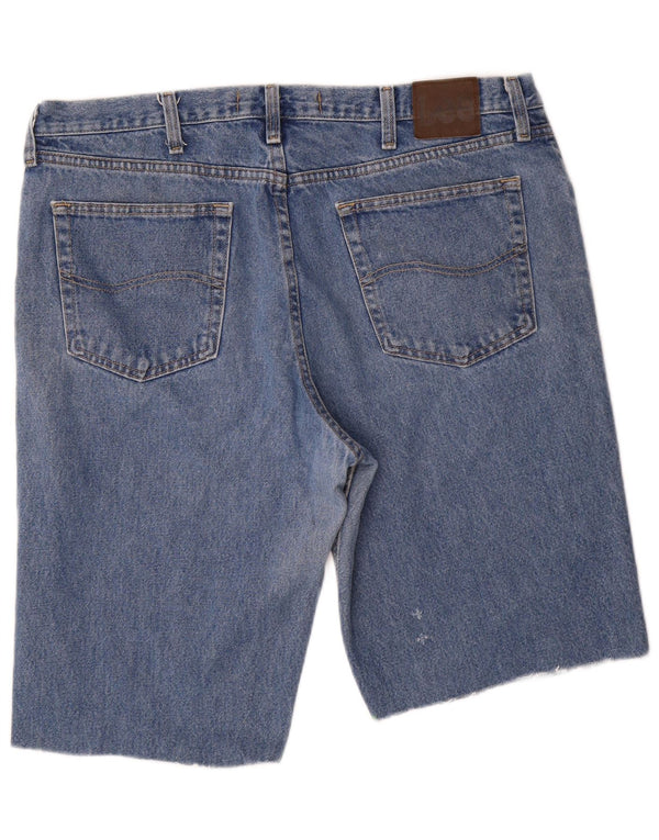 Lee Herren-Jeansshorts mit normaler Passform, W38, XL, blaue Baumwolle