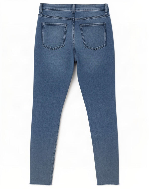 Marks & Spencer Damen The Ivy Skinny Jeans UK 14 Large W32 L27 Blaue Baumwolle