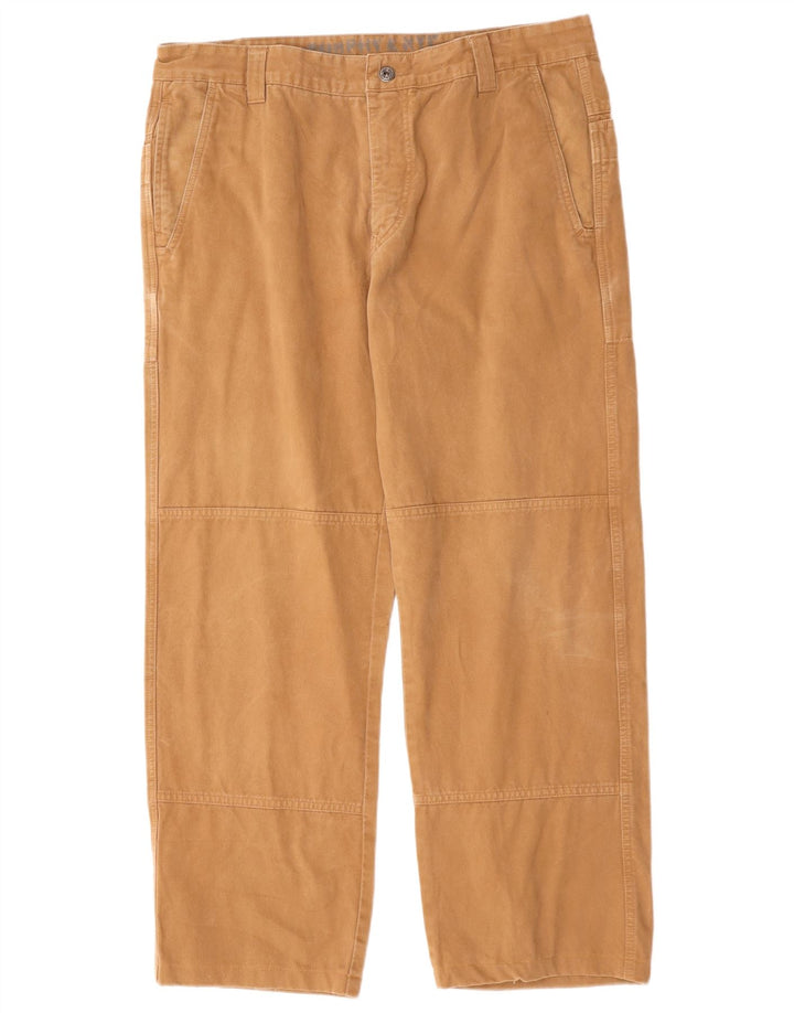 Murphy & Nye Herren Sailmakers Gerade Chinohose W38 L28 Beige Baumwolle