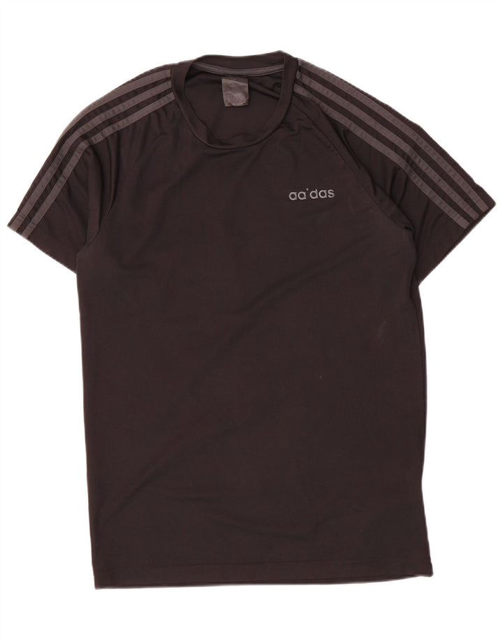 Adidas Herren T-Shirt Top Small Schwarz Polyester