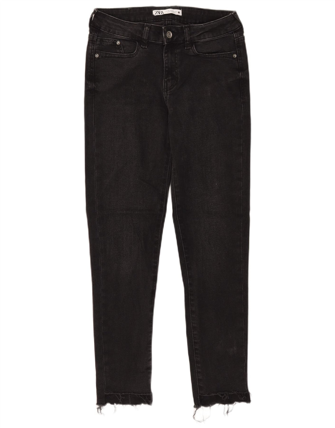 Zara Damen Skinny Jeans EU 38 Small W28 L27 Schwarz