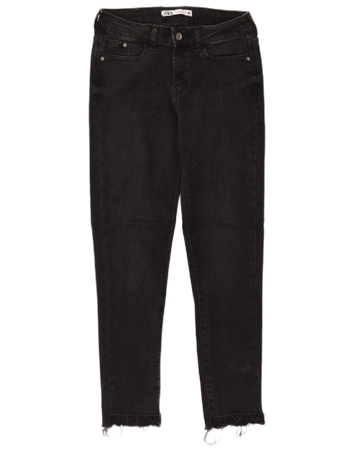 Zara Damen Skinny Jeans EU 38 Small W28 L27 Schwarz