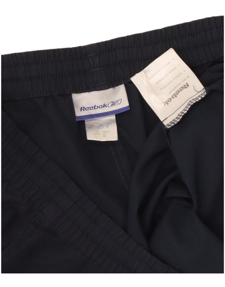 Reebok Herren Sportshorts XL Marineblau Polyester