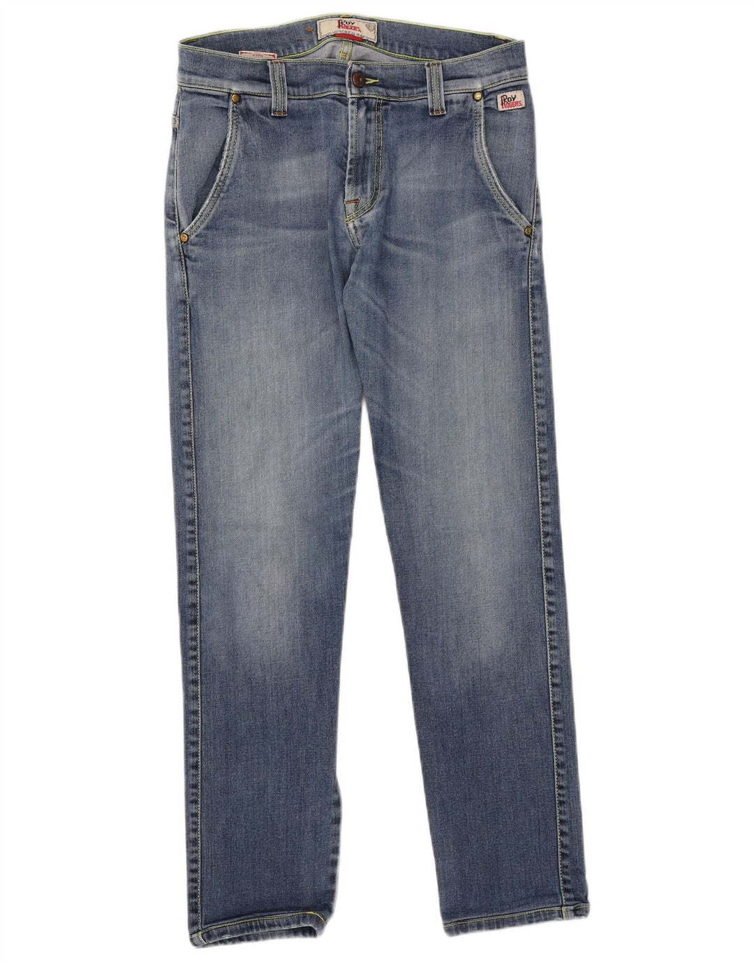Roy Rogers Herren Slim Jeans W32 L30 Blaue Baumwolle