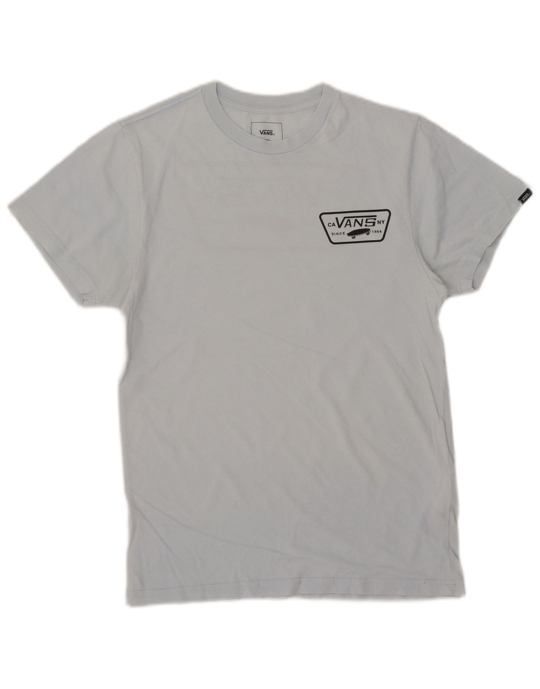 Vans Herren-T-Shirt mit individueller Passform, Grafik, Größe S, Blau, Baumwolle