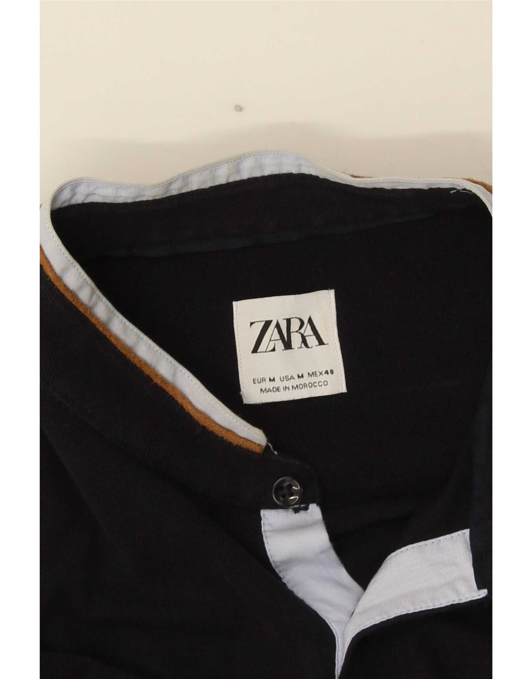 Zara Herrenhemd Medium Marineblau