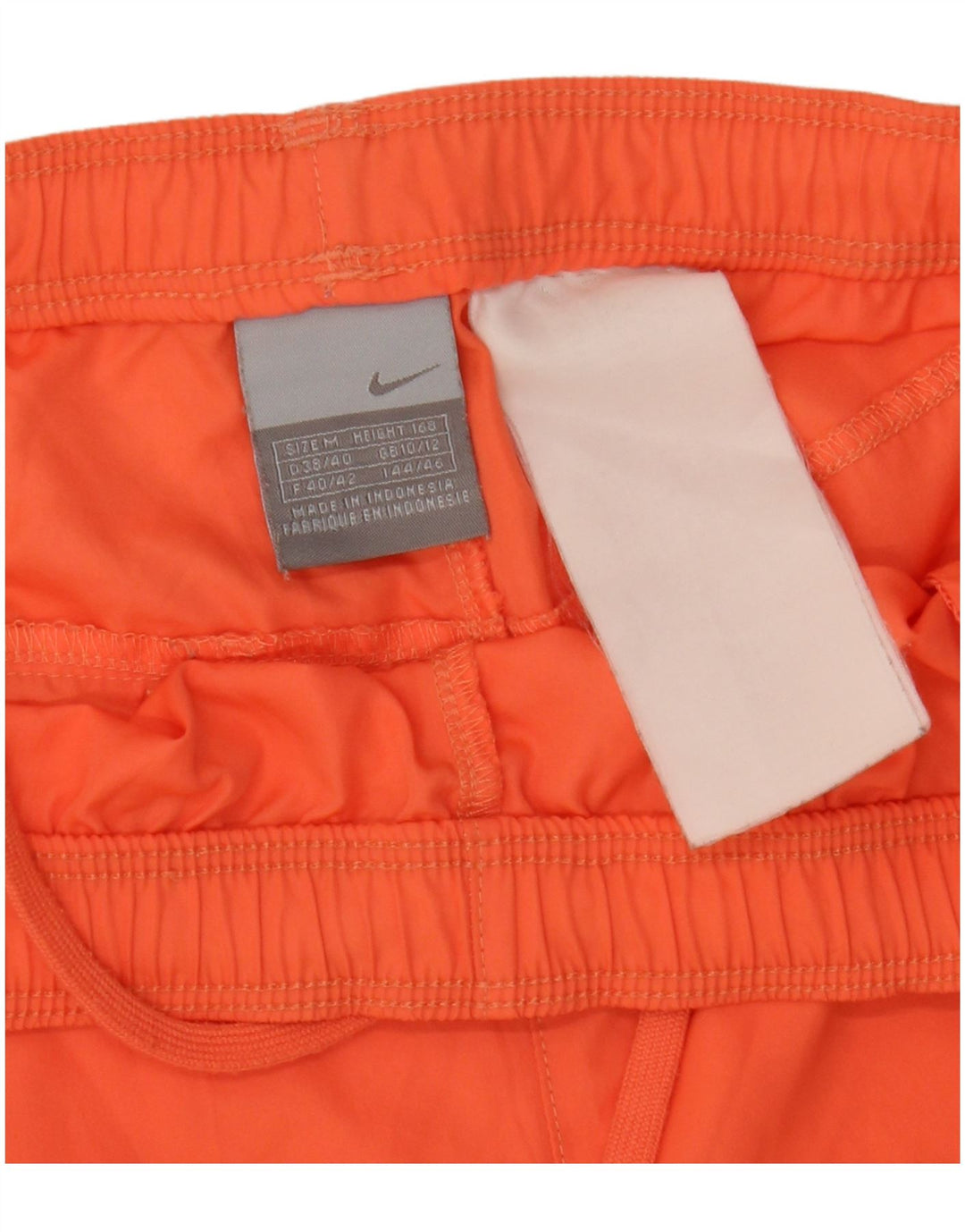 NIKE Damen Sportshorts UK 10/12 Medium Orange