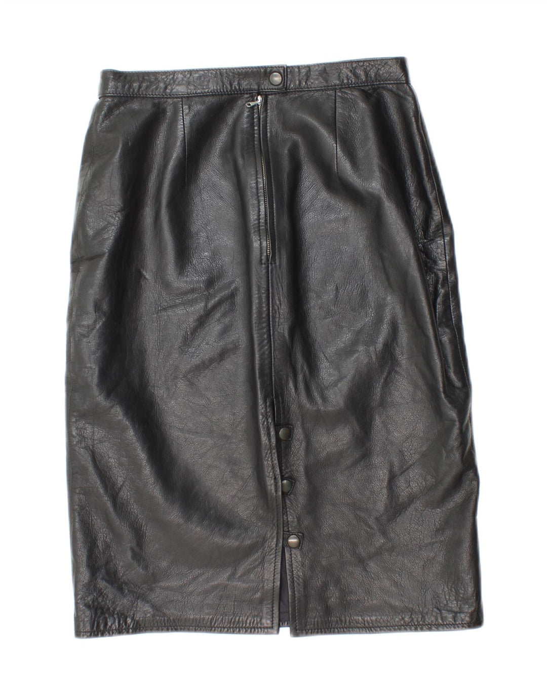 VINTAGE Womens Midi Pencil Skirt W26 Small Black