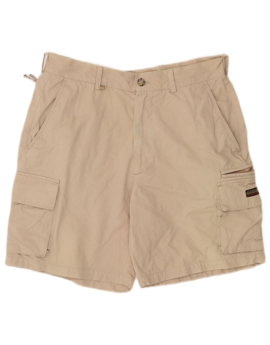 Napapijri Herren Cargoshorts IT 48 Medium W30 Beige Baumwolle
