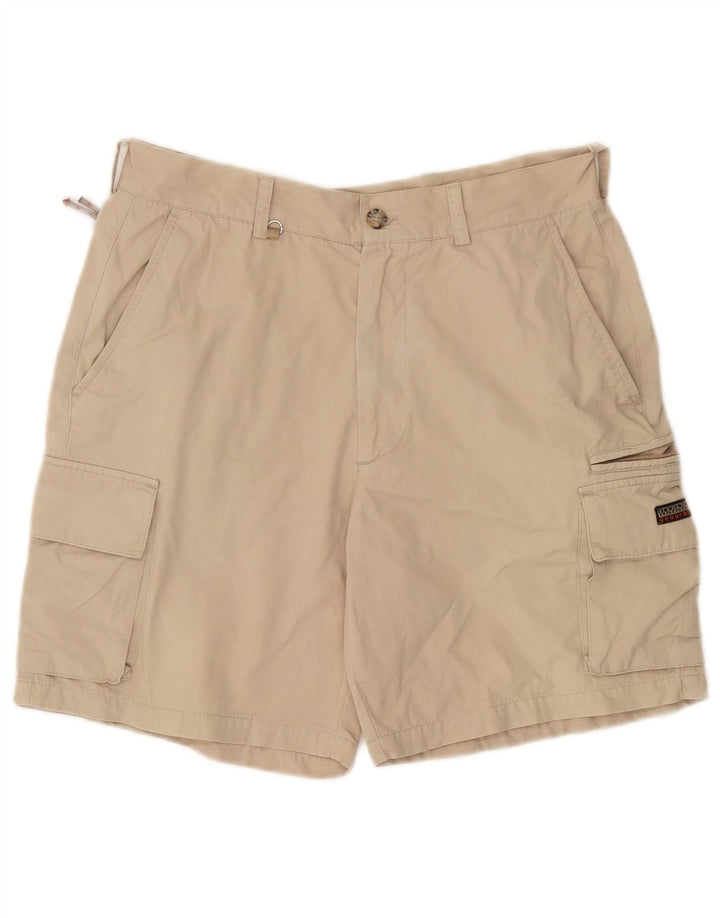 Napapijri Herren Cargoshorts IT 48 Medium W30 Beige Baumwolle