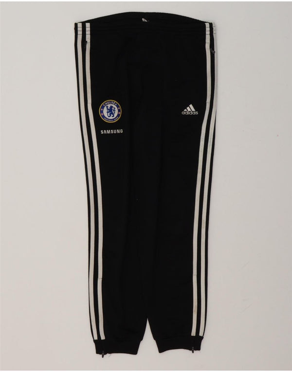ADIDAS Jungen Chelsea FC Trainingshose Jogger 11-12 Jahre Schwarz