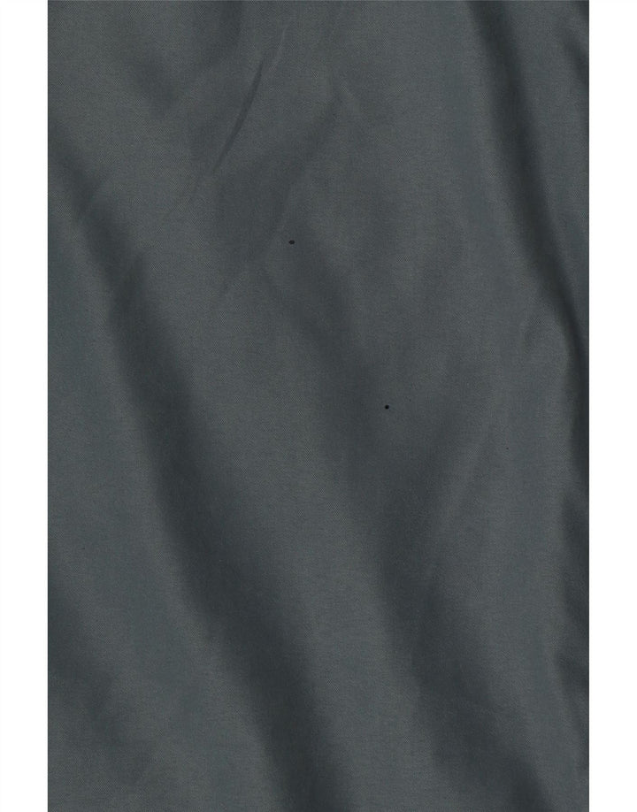 CHAMPION Herren-Trainingsanzugoberjacke aus mittelgrauem Polyester