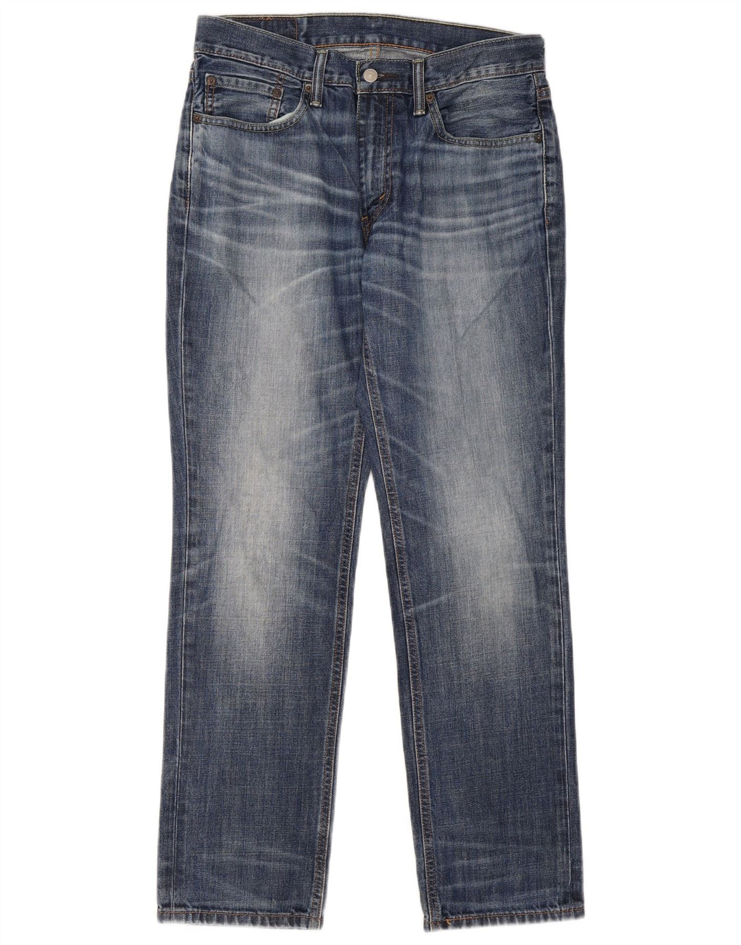 Levi's Herren 541 Straight Jeans W32 L32 Blaue Baumwolle