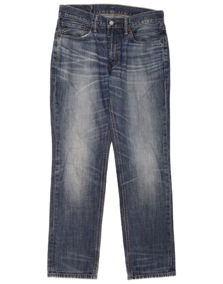 Levi's Herren 541 Straight Jeans W32 L32 Blaue Baumwolle