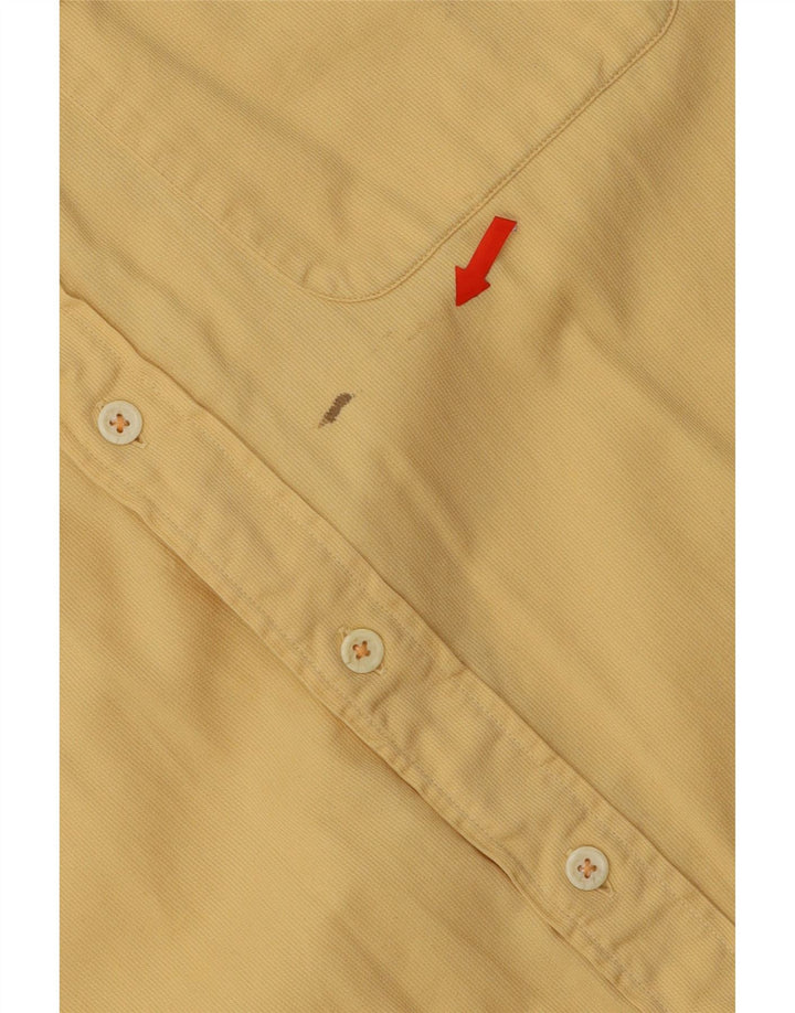 GANT Mens Bedford Shirt Large Yellow Cotton Vintage Gant and Second-Hand Gant from Messina Hembry 
