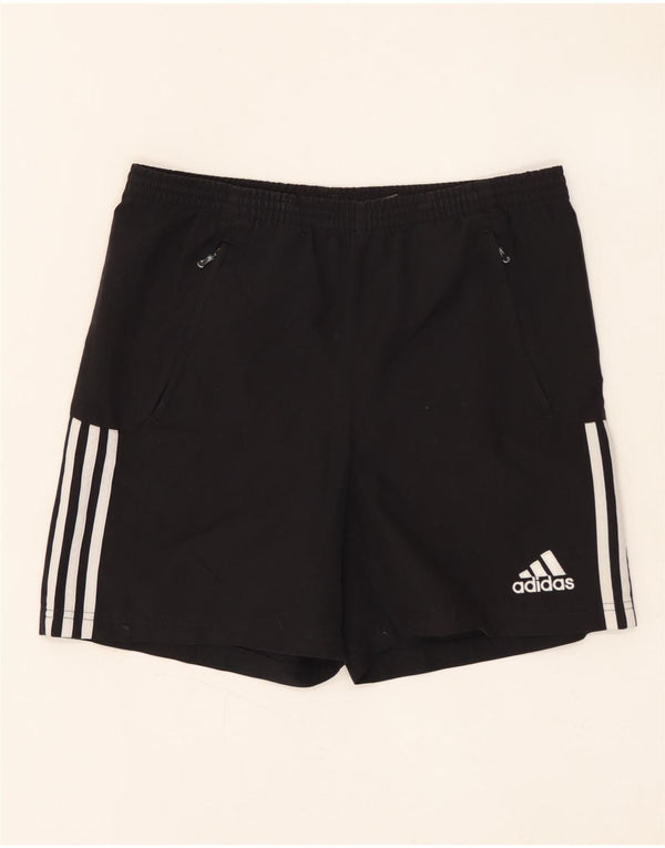 ADIDAS Sportshorts für Jungen, 13–14 Jahre, schwarzes Polyester