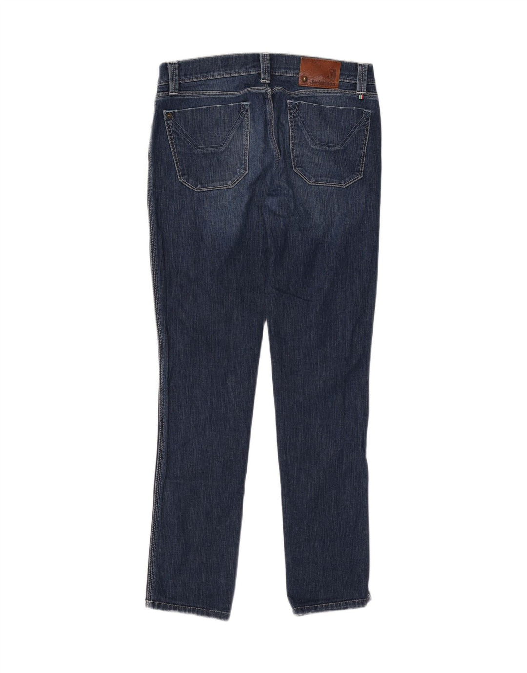 Jeckerson Damen Slim Jeans W33 L31 Blaue Baumwolle