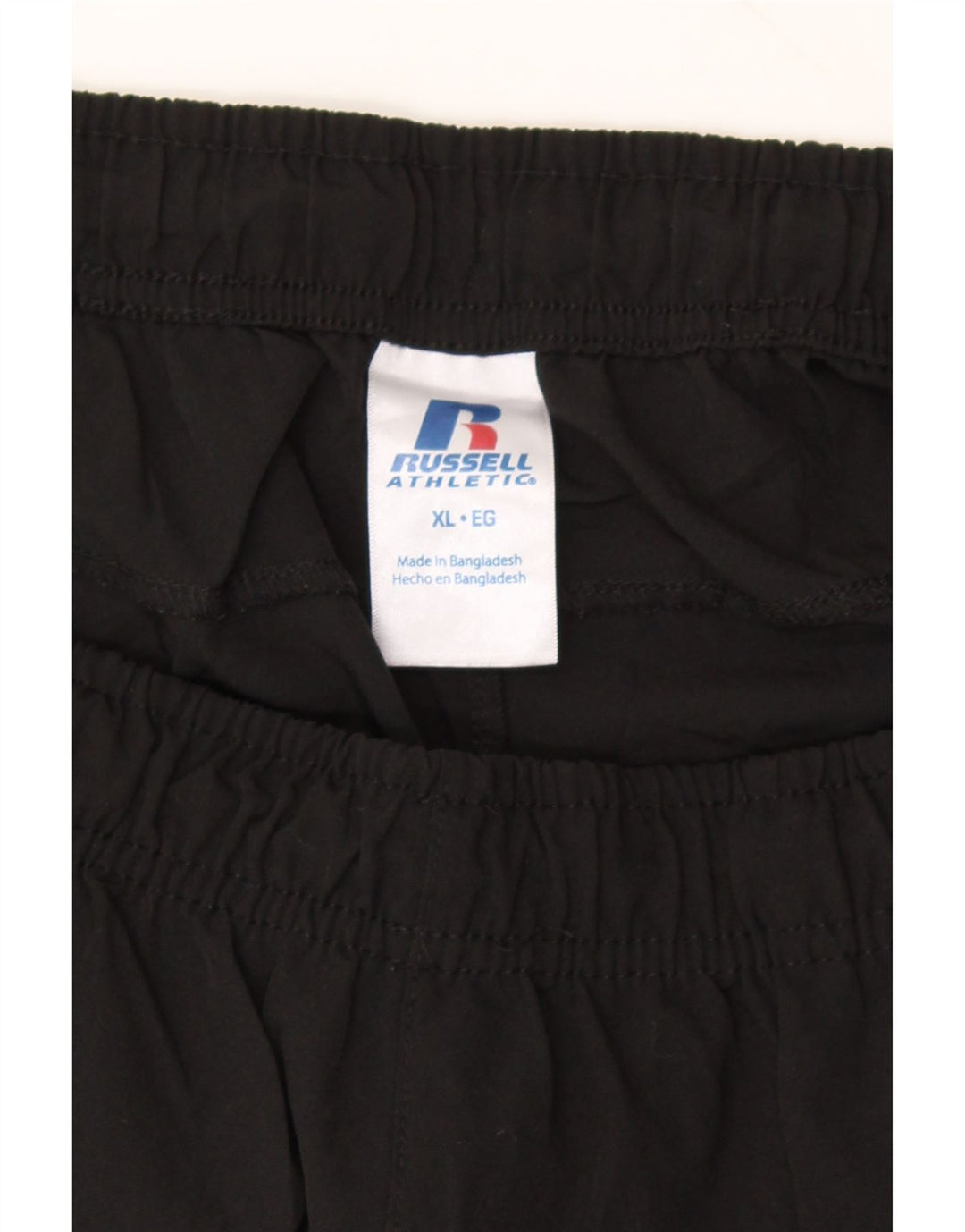 RUSSELL ATHLETIC Womens Sport Shorts UK 18 XL Black Polyester Vintage Russell Athletic and Second-Hand Russell Athletic from Messina Hembry 