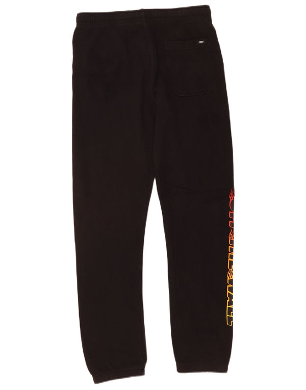 Vans Damen-Trainingsanzug mit Grafik, Jogginghose, UK 14, Größe L, Schwarz, Baumwolle