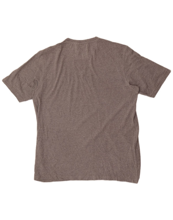 Fila Herren T-Shirt Top IT 56 2XL Grau meliert