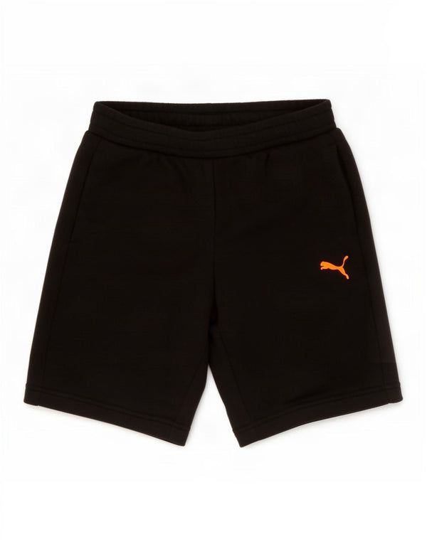 Puma Jungen Sportshorts 9–10 Jahre, schwarze Baumwolle
