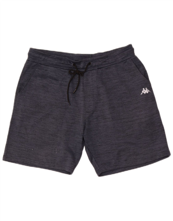 Kappa Herren Sportshorts XL Marineblau meliertes Polyester