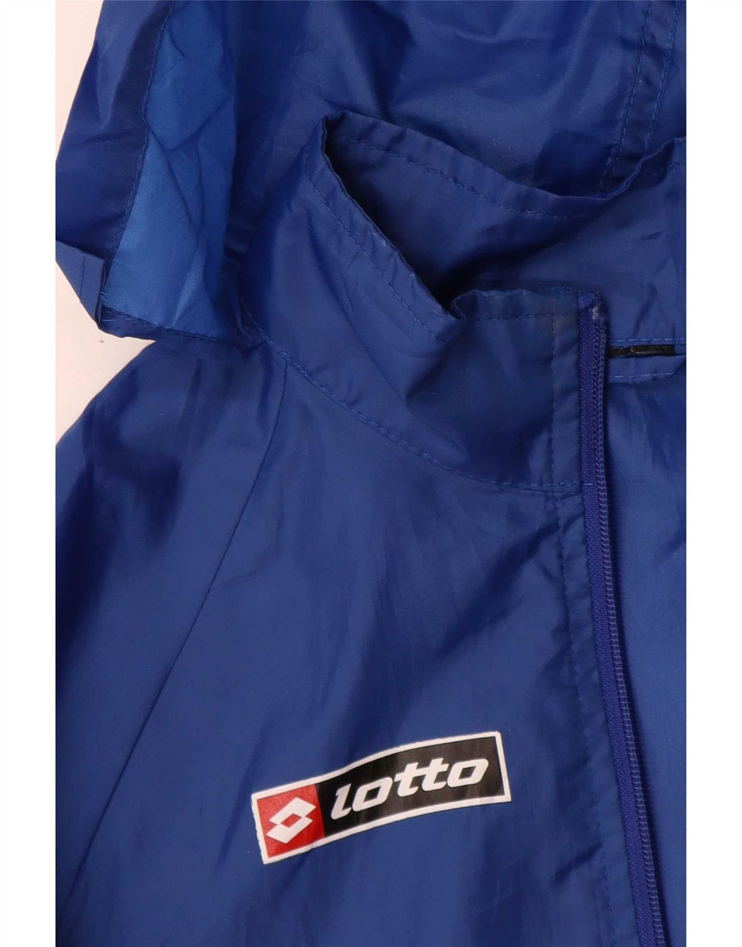 Lotto Mädchen-Regenjacke mit Kapuze, 11–12 Jahre, Blau