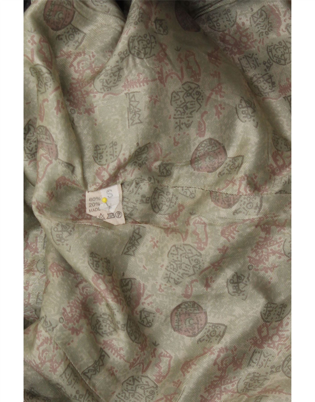 Vintage Damen Longline Weste UK 10 Kleine graue Wolle