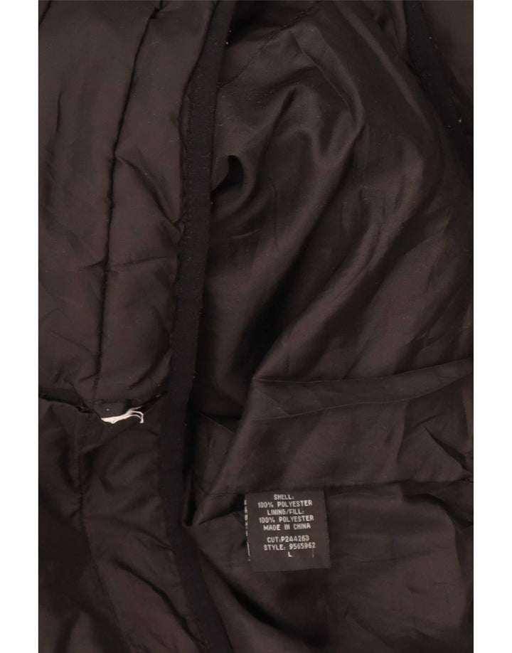 Billabong Herren-Jacke mit Kapuze, gepolstert, UK 40, Größe L, Schwarz, Polyester