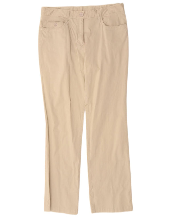 Paul & Shark Damen Bootcut Freizeithose IT 44 Medium W32 L29 Beige