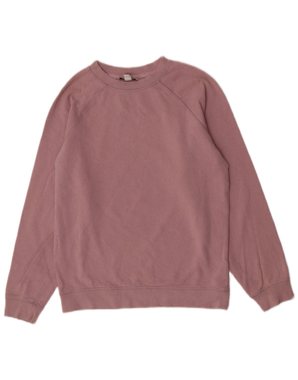 Topshop Damen-Sweatshirt in Übergröße, Größe S, Größe S, Rosa, Baumwolle
