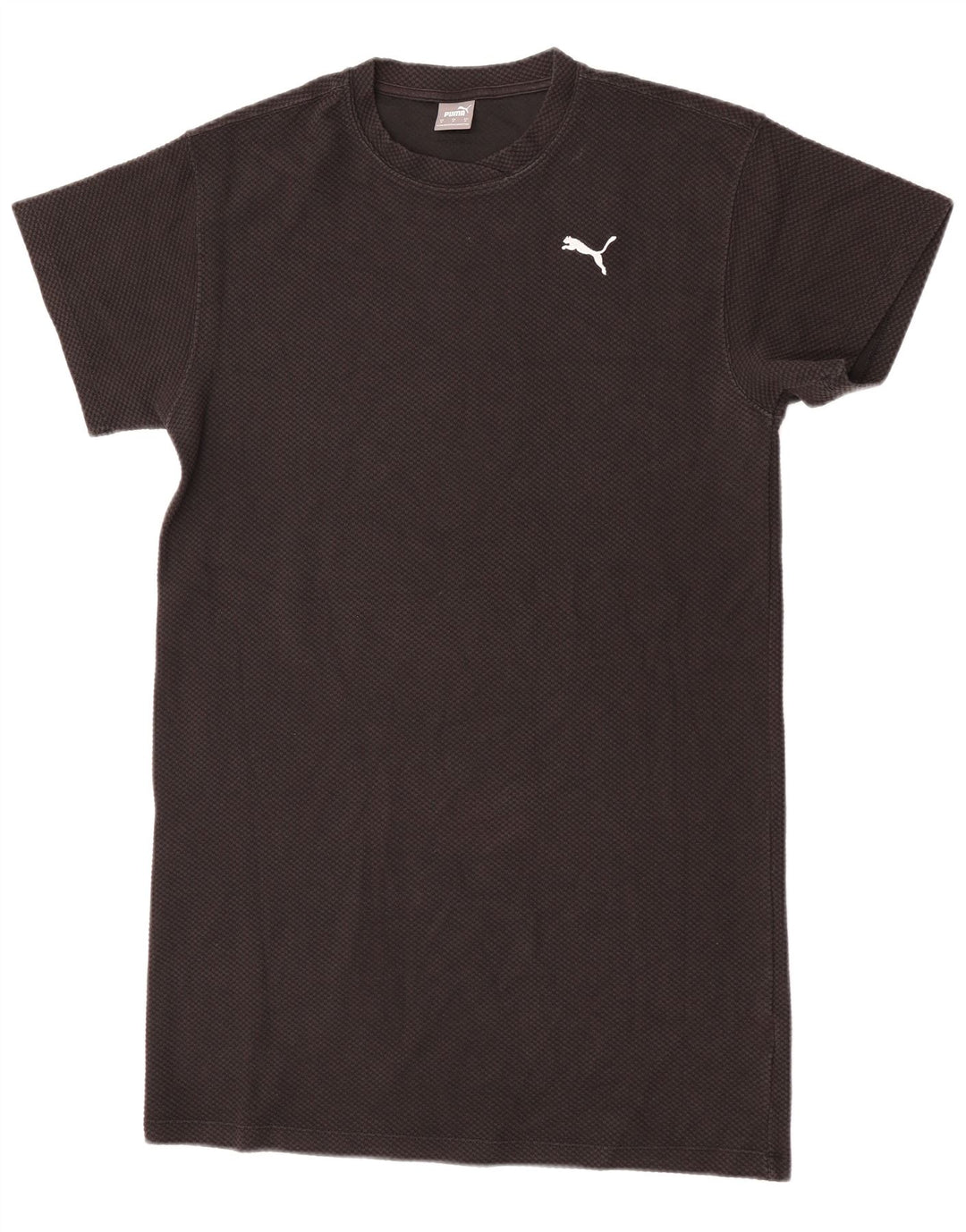 Puma Damen Übergroßes T-Shirt-Kleid UK 10 Small Schwarz