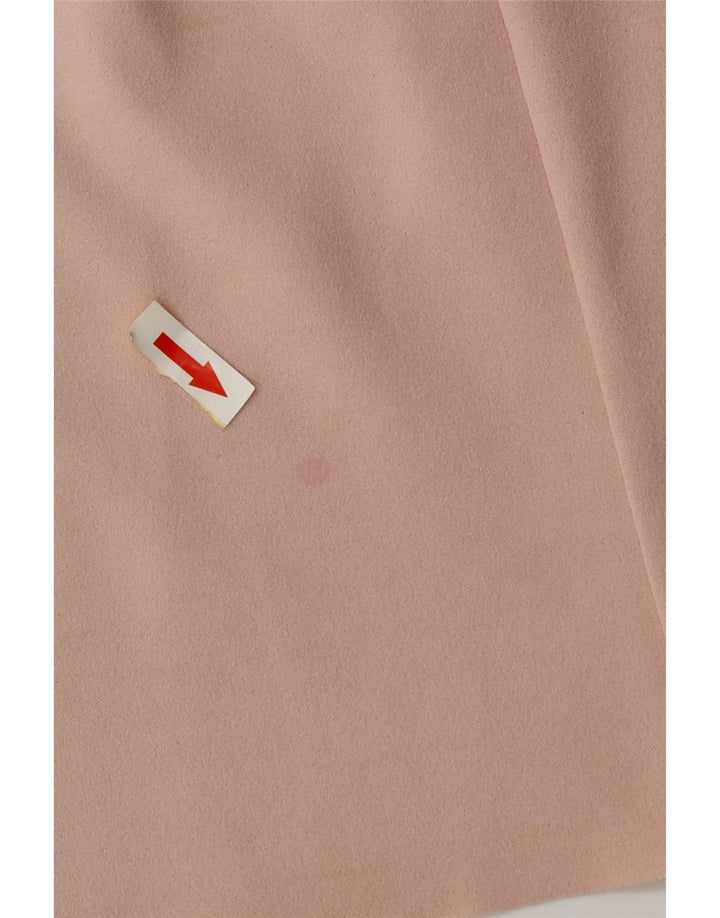 Zara Damen Crop Batwing Bluse Top UK 10 Small Rosa Polyester