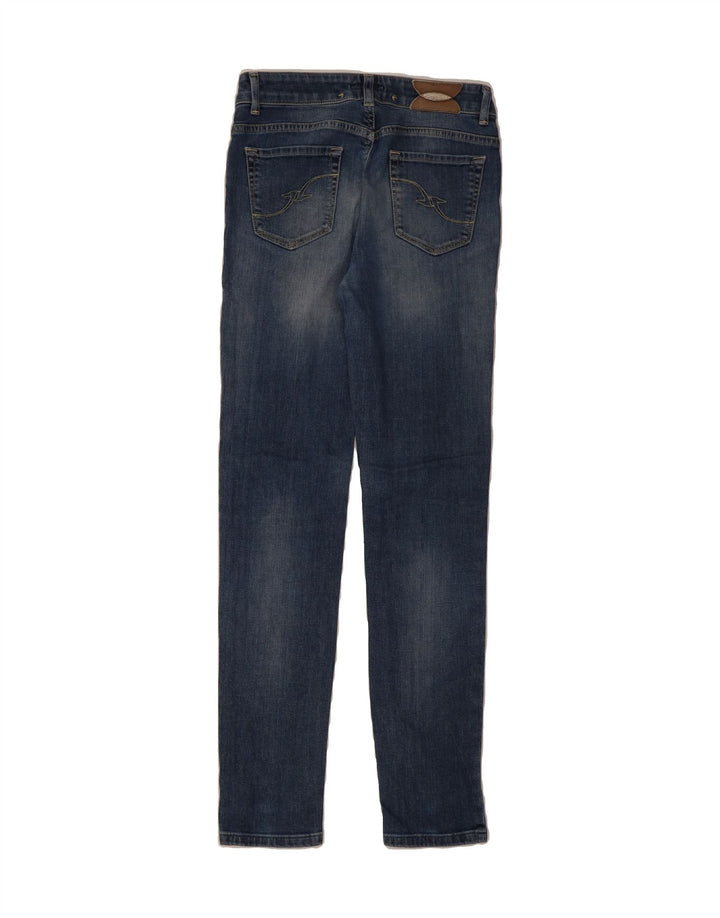 TRUSSARDI Womens Slim Jeans  W27 L32 Blue Vintage Trussardi and Second-Hand Trussardi from Messina Hembry 