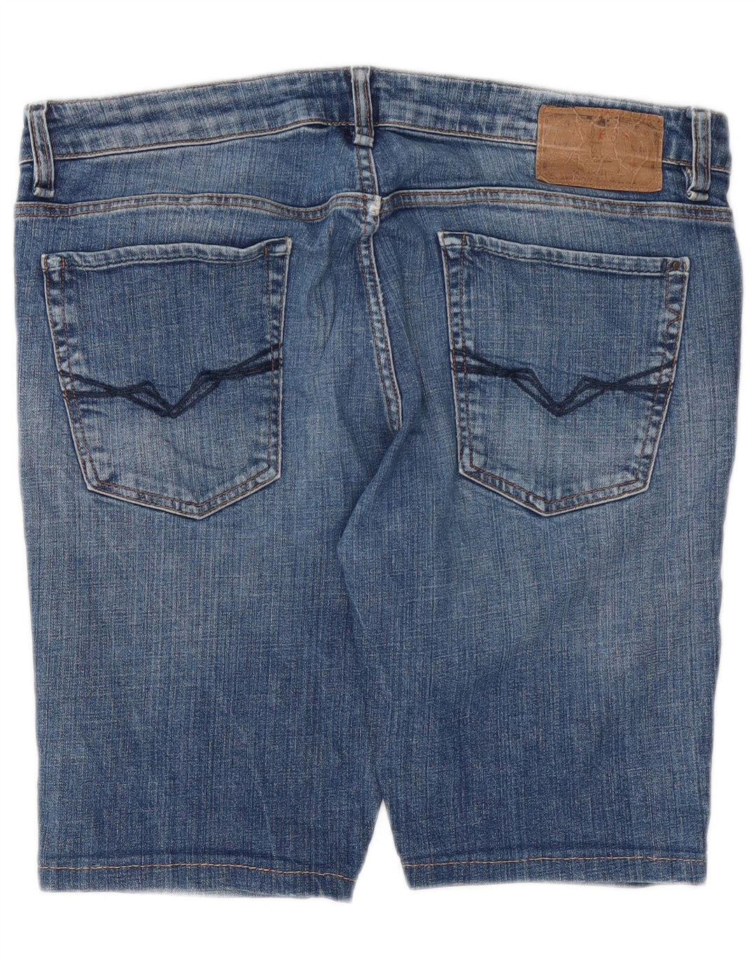 Guess Herren-Jeansshorts W36, große blaue Baumwolle