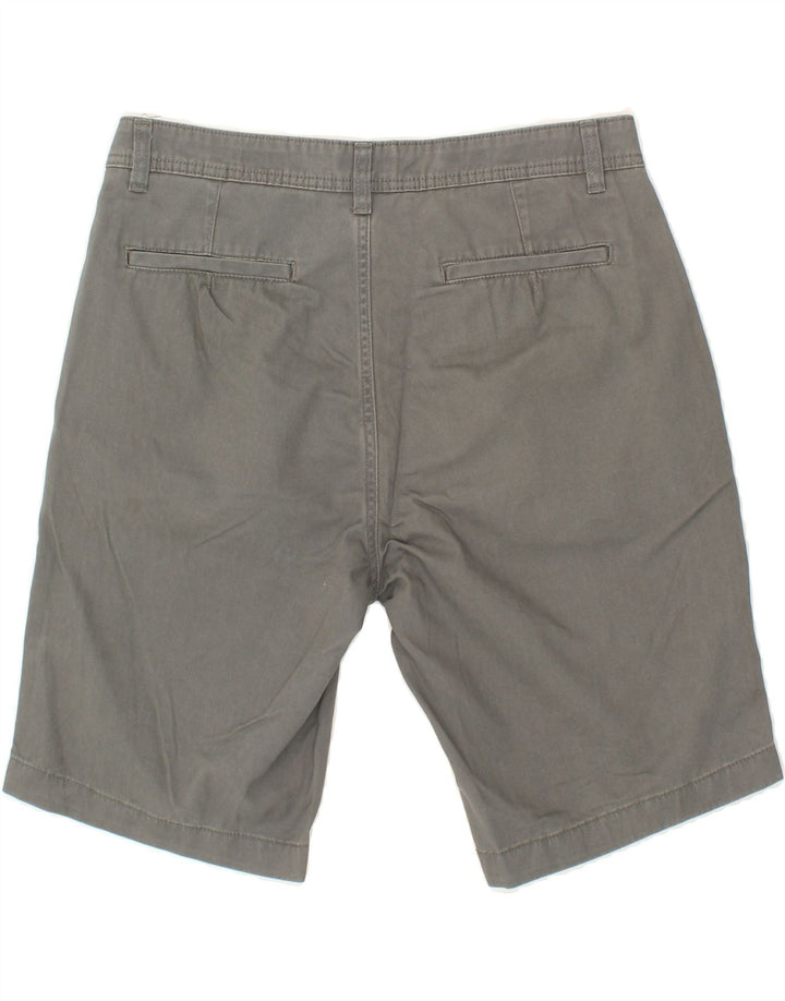 DACK'S Mens Bermuda Shorts IT 48 Medium W34  Grey Cotton Vintage Dack's and Second-Hand Dack's from Messina Hembry 
