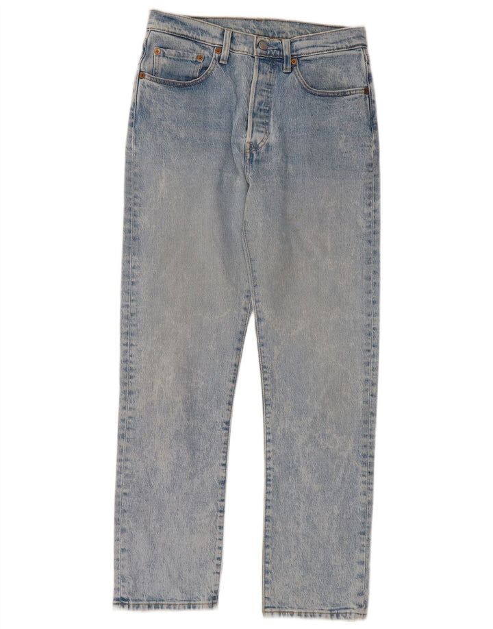 LEVI'S Herren Straight Jeans W27 L28 Blaue Baumwolle