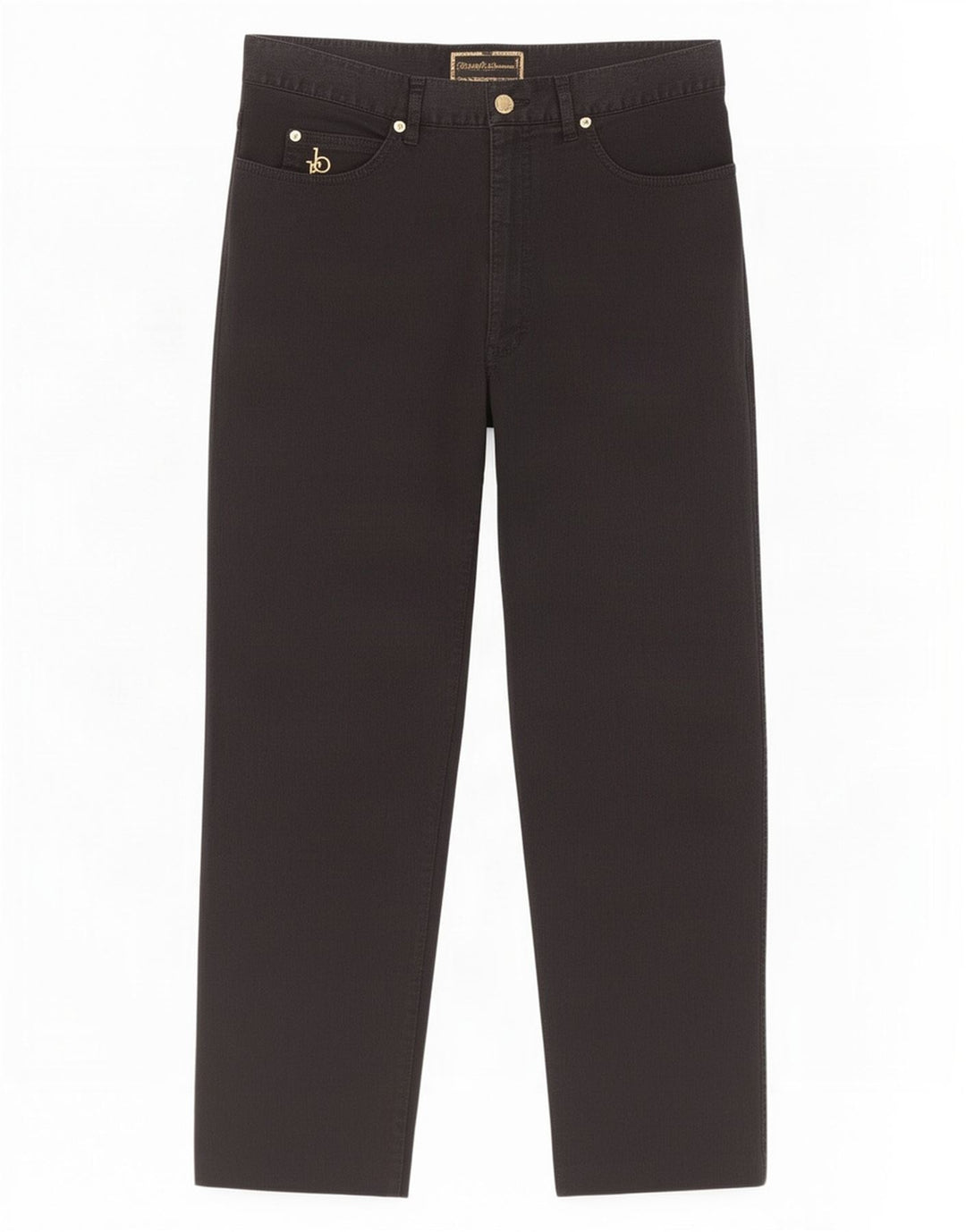 Roccobarocco Kurz geschnittene Damenhose W38 L25 Schwarz