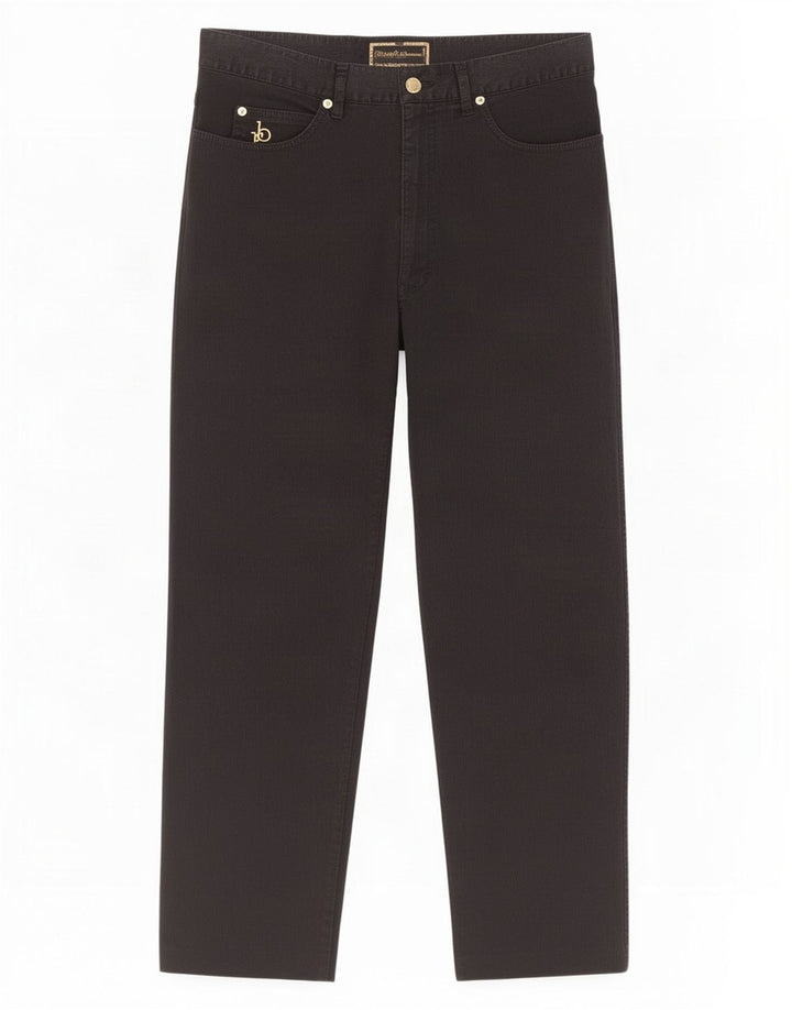 Roccobarocco Kurz geschnittene Damenhose W38 L25 Schwarz