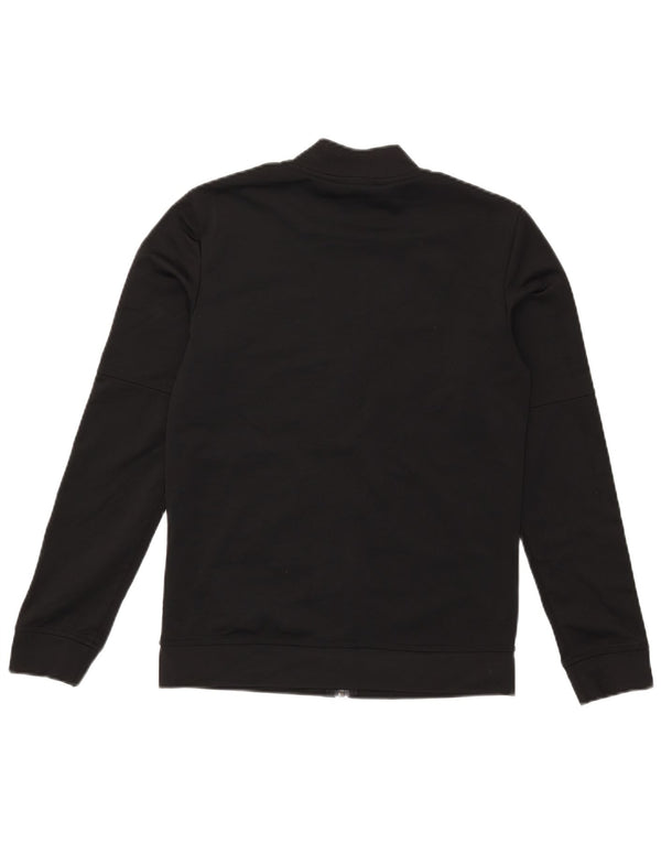 Adidas Damen Trainingsanzug Top Jacke UK 8/10 Small Schwarz Polyester