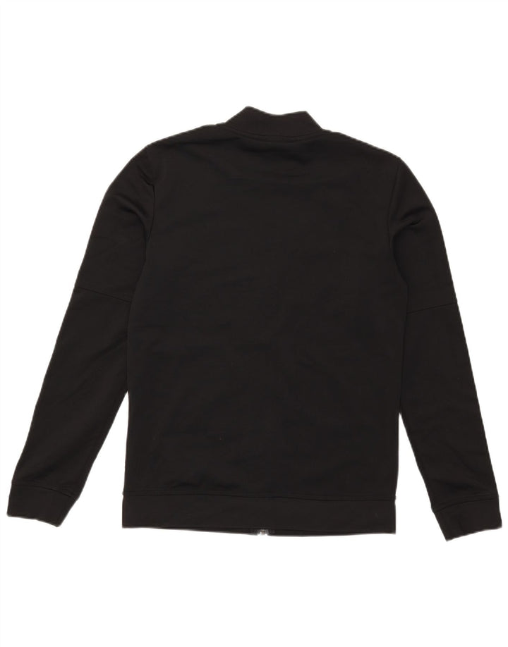 Adidas Damen Trainingsanzug Top Jacke UK 8/10 Small Schwarz Polyester