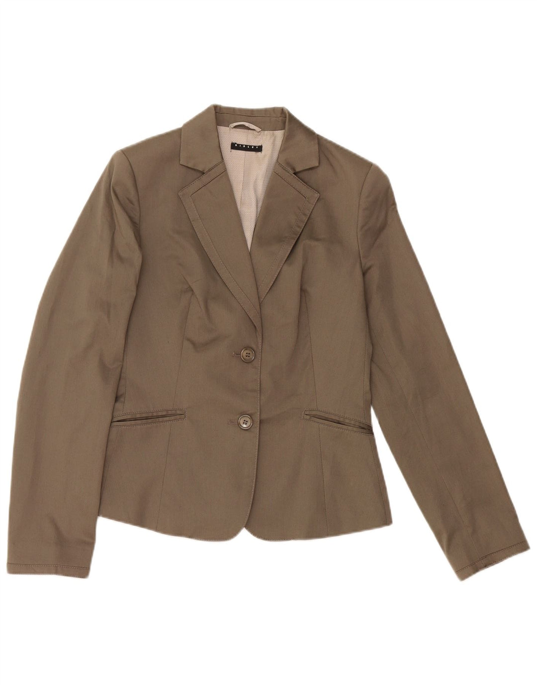 SISLEY Damen-Blazer mit 2 Knöpfen, Gr. 8, Grau