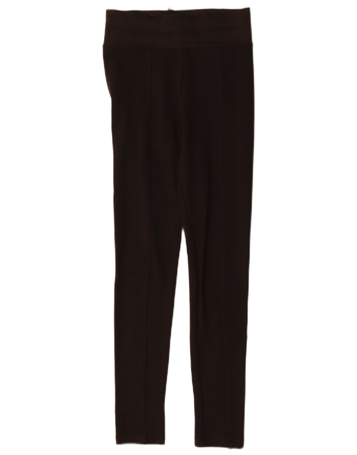 Zara Damen Leggings UK 12 Mittelbraun