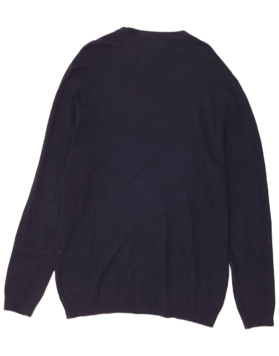 Zara Herren-Strickjacke, groß, Marineblau