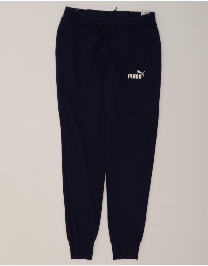 Puma Herren Trainingsanzughose Jogger Medium Dunkelblau Baumwolle